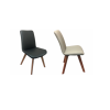 Soho Leather Swivel Dining Chair